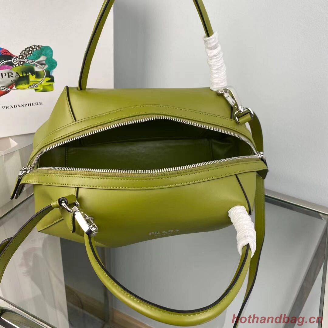 Prada leather Supernova handbag 1BD665 green Prada leather Supernova handbag 1BD665 green