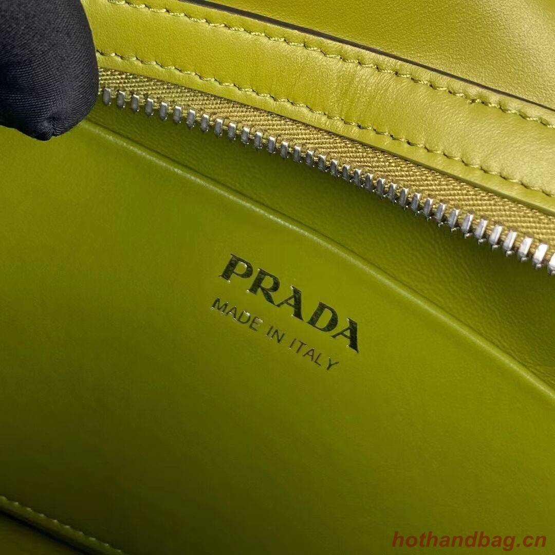 Prada leather Supernova handbag 1BD665 green Prada leather Supernova handbag 1BD665 green