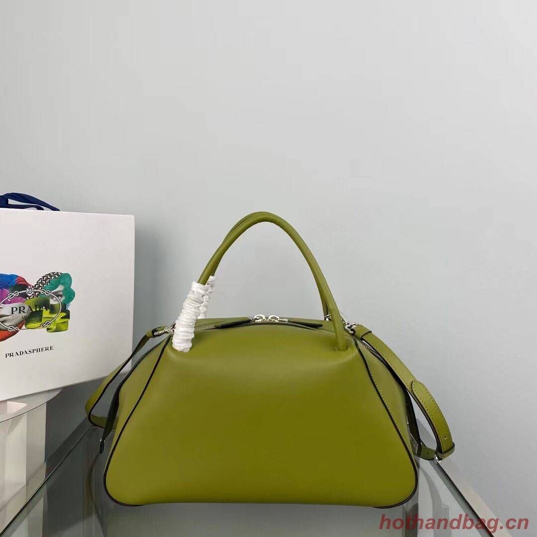 Prada leather Supernova handbag 1BD665 green Prada leather Supernova handbag 1BD665 green