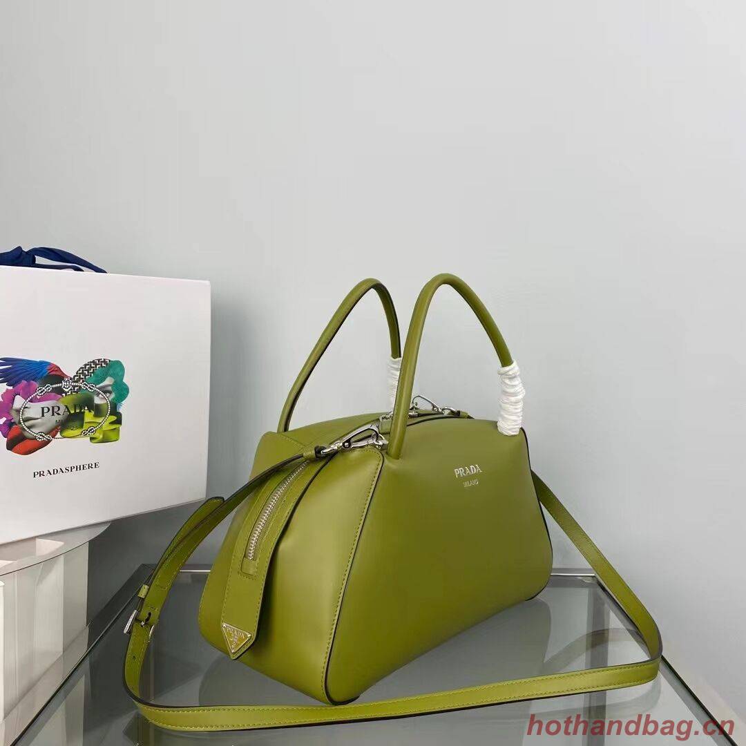 Prada leather Supernova handbag 1BD665 green Prada leather Supernova handbag 1BD665 green