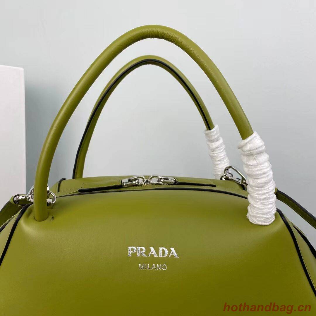 Prada leather Supernova handbag 1BD665 green Prada leather Supernova handbag 1BD665 green