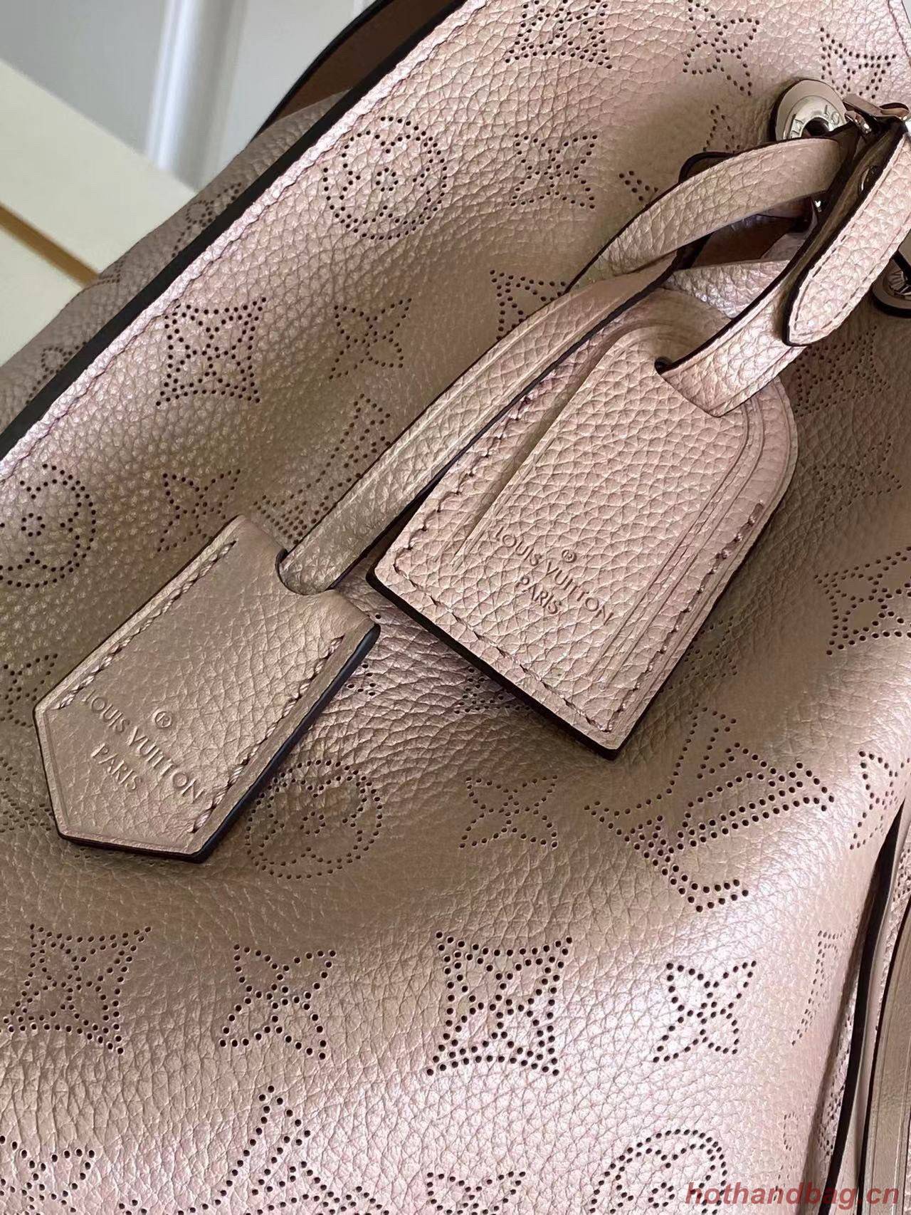 Louis Vuitton MURIA Mahina perforated calf leather M55800 light pink Louis Vuitton MURIA Mahina perforated calf leather M55800 light pink