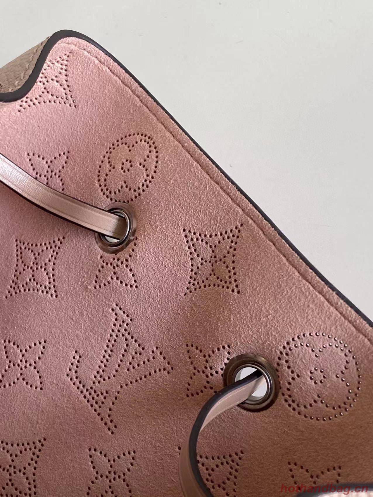 Louis Vuitton MURIA Mahina perforated calf leather M55800 light pink Louis Vuitton MURIA Mahina perforated calf leather M55800 light pink