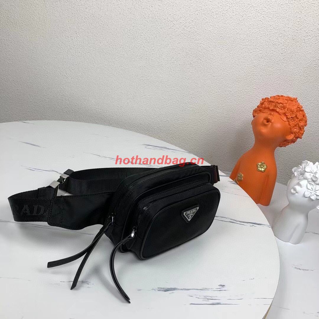 Prada Saffiano Belt Bag 1BL010 Black Prada Saffiano Belt Bag 1BL010 Black