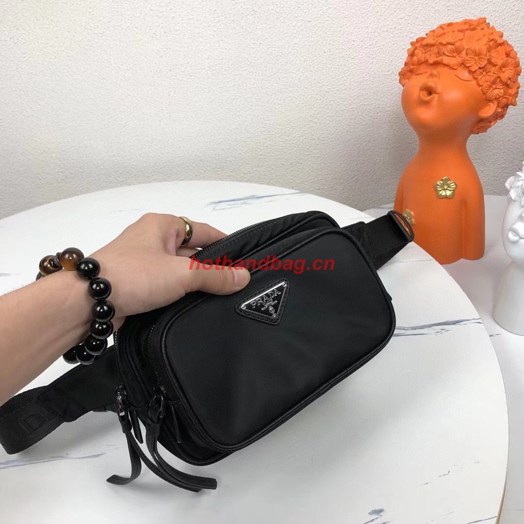 Prada Saffiano Belt Bag 1BL010 Black Prada Saffiano Belt Bag 1BL010 Black