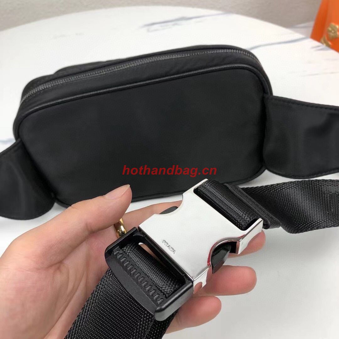 Prada Saffiano Belt Bag 1BL010 Black Prada Saffiano Belt Bag 1BL010 Black
