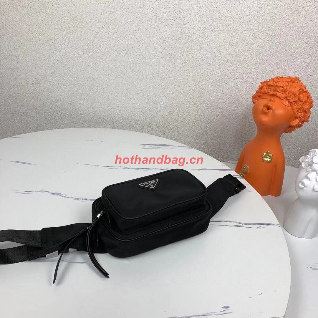 Prada Saffiano Belt Bag 1BL010 Black Prada Saffiano Belt Bag 1BL010 Black