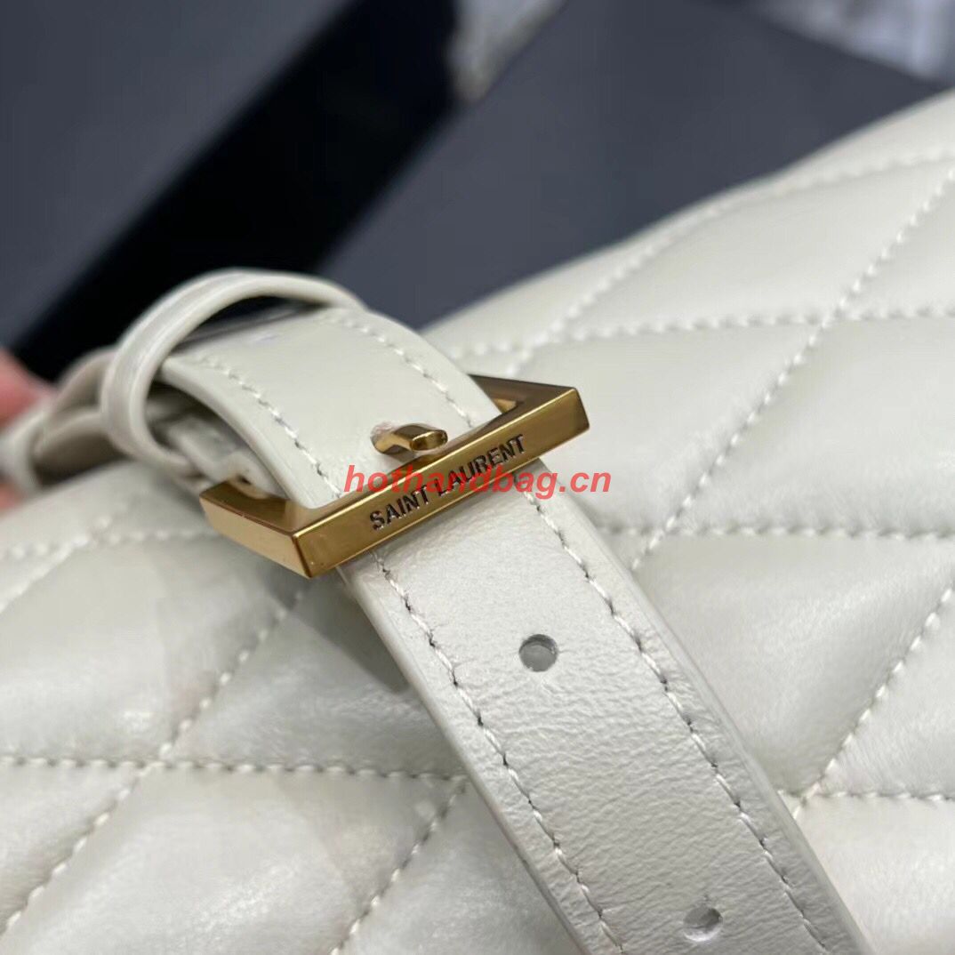 SAINT LAUREN JUNE BOX BAG IN QUILTED LAMBSKIN 7100801 cream SAINT LAUREN JUNE BOX BAG IN QUILTED LAMBSKIN 7100801 cream