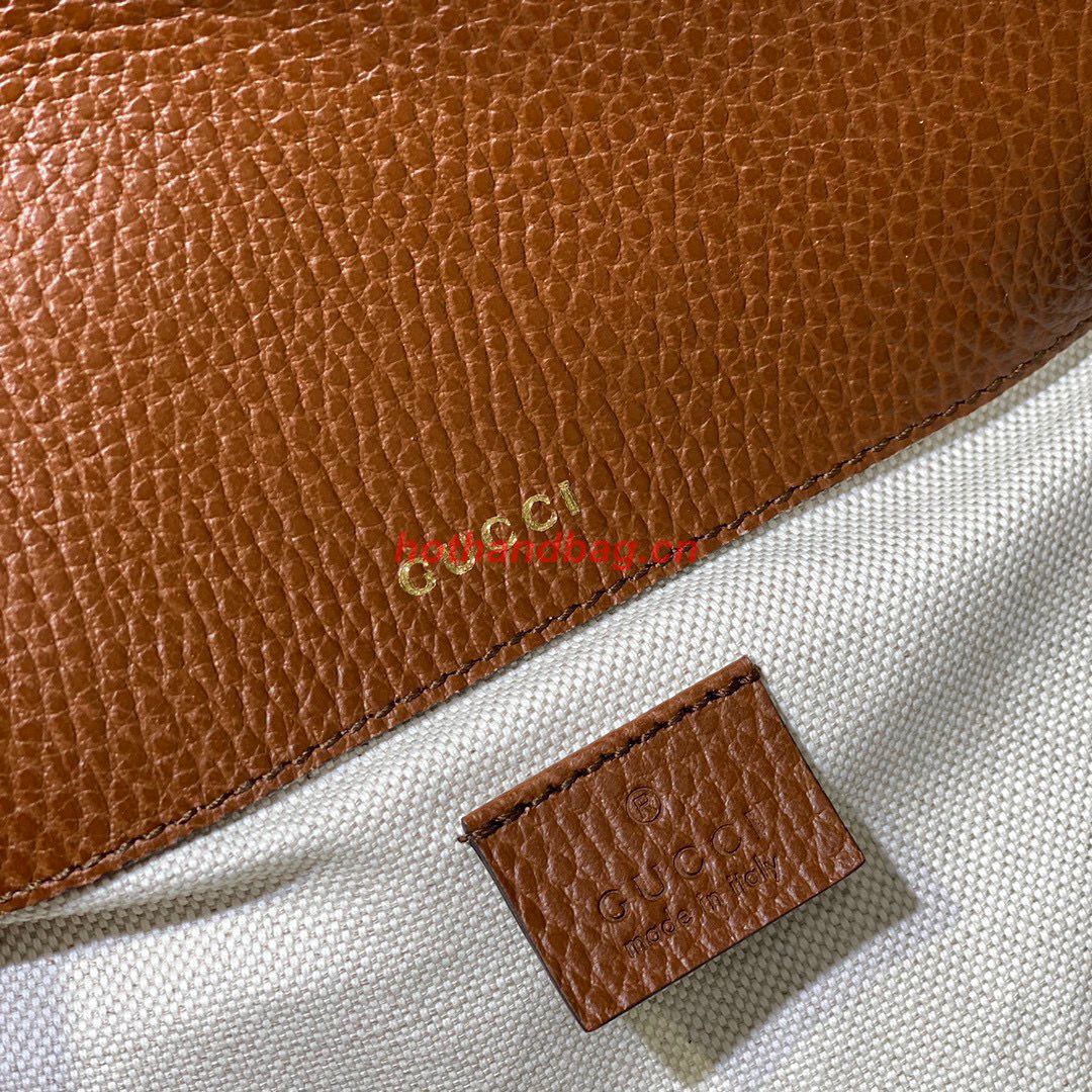 Gucci Horsebit 1955 GG mini bag 658574 Denim Brown Gucci Horsebit 1955 GG mini bag 658574 Denim Brown