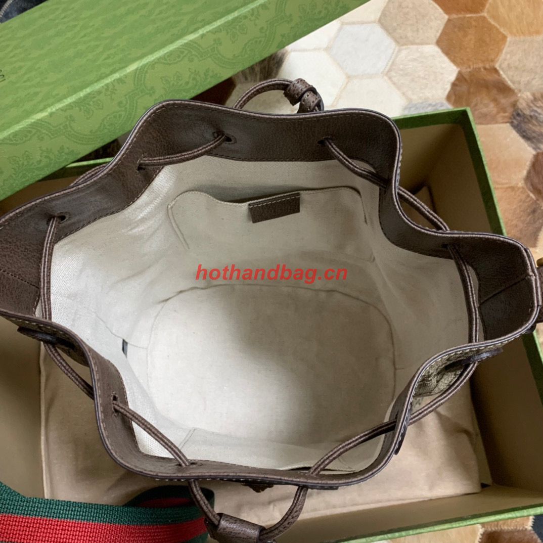 Gucci Ophidia GG mini bucket bag 550625 Brown Gucci Ophidia GG mini bucket bag 550625 Brown