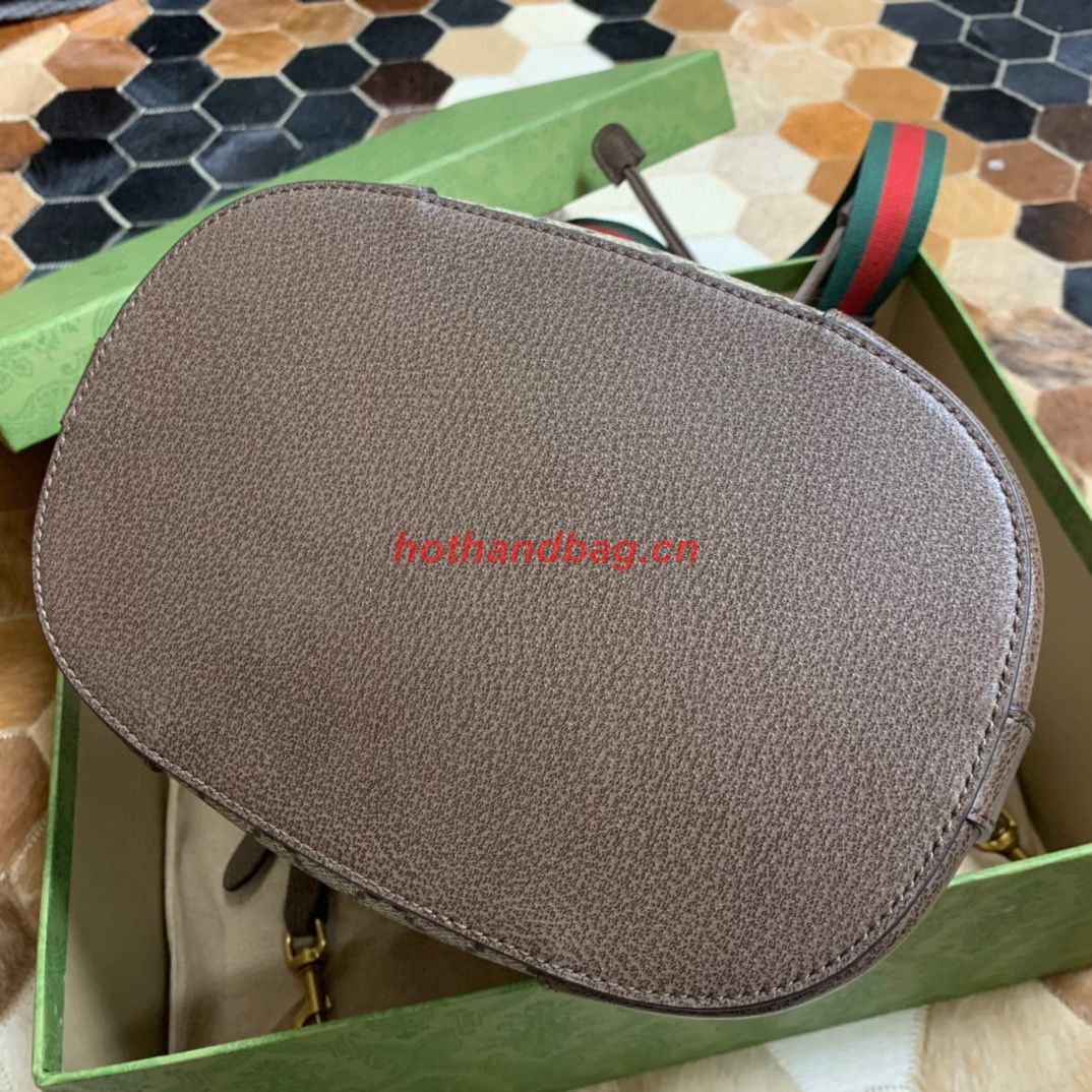 Gucci Ophidia GG mini bucket bag 550625 Brown Gucci Ophidia GG mini bucket bag 550625 Brown