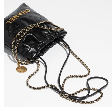 CHANEL 22 MINI HANDBAG AS3980 black CHANEL 22 MINI HANDBAG AS3980 black