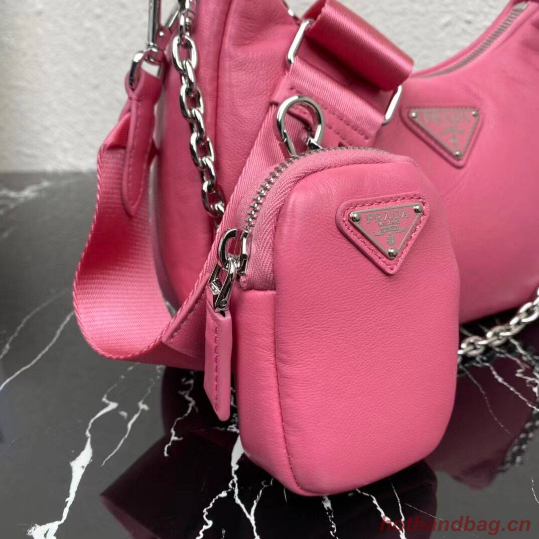 Prada Padded nappa-leather Prada Re-Edition 2005 shoulder bag 1BH204 pink Prada Padded nappa-leather Prada Re-Edition 2005 shoulder bag 1BH204 pink