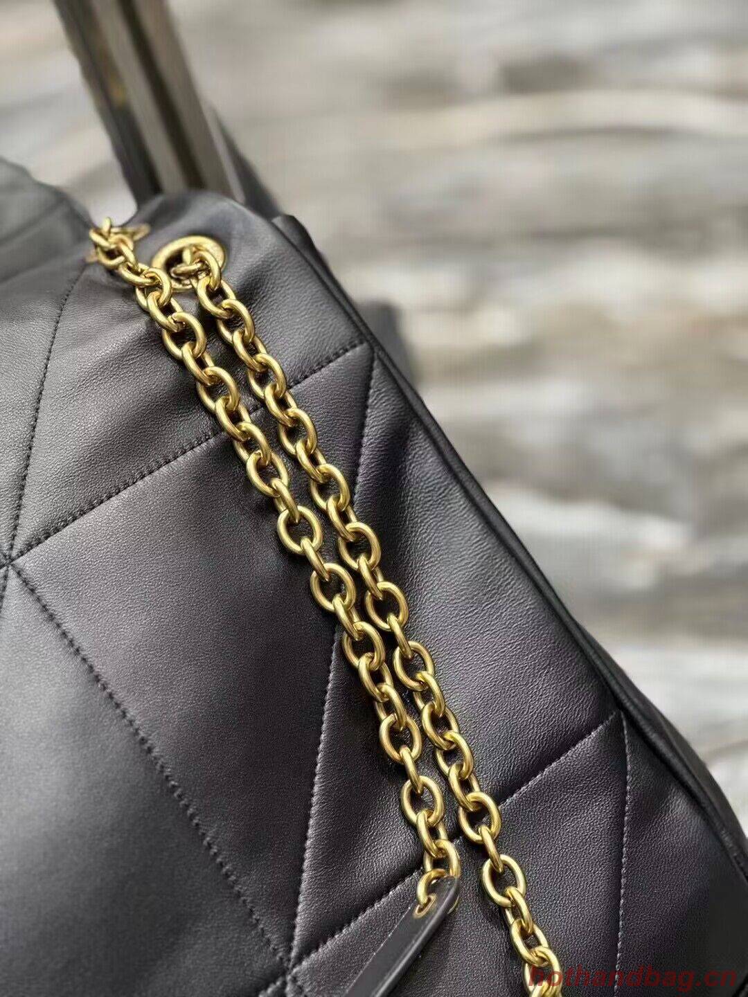 SAINT LAURENT KATE MEDIUM REVERSIBLE CHAIN BAG IN SUEDE AND SMOOTH LEATHER Y855822 black SAINT LAURENT KATE MEDIUM REVERSIBLE CHAIN BAG IN SUEDE AND SMOOTH LEATHER Y855822 black