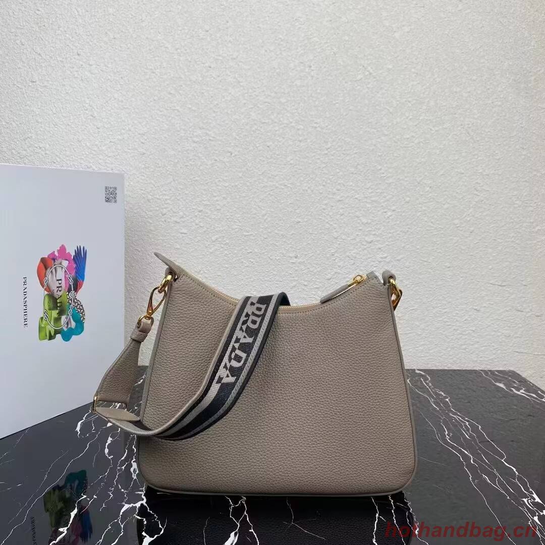 Prada Leather shoulder bag 1BC178 GRAY Prada Leather shoulder bag 1BC178 GRAY