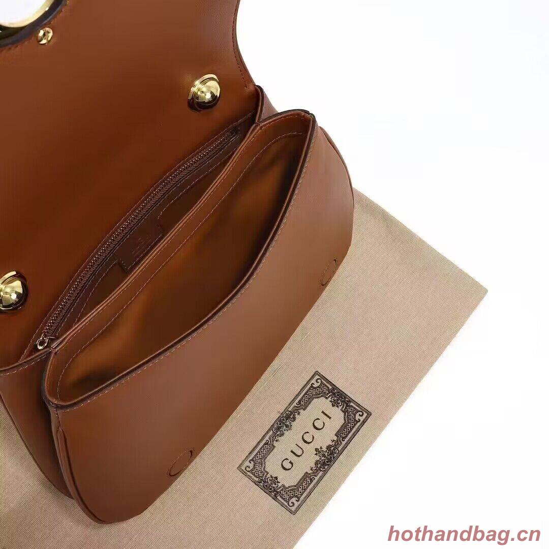 Gucci Blondie Top Handle Bag 699277 Brown Gucci Blondie Top Handle Bag 699277 Brown