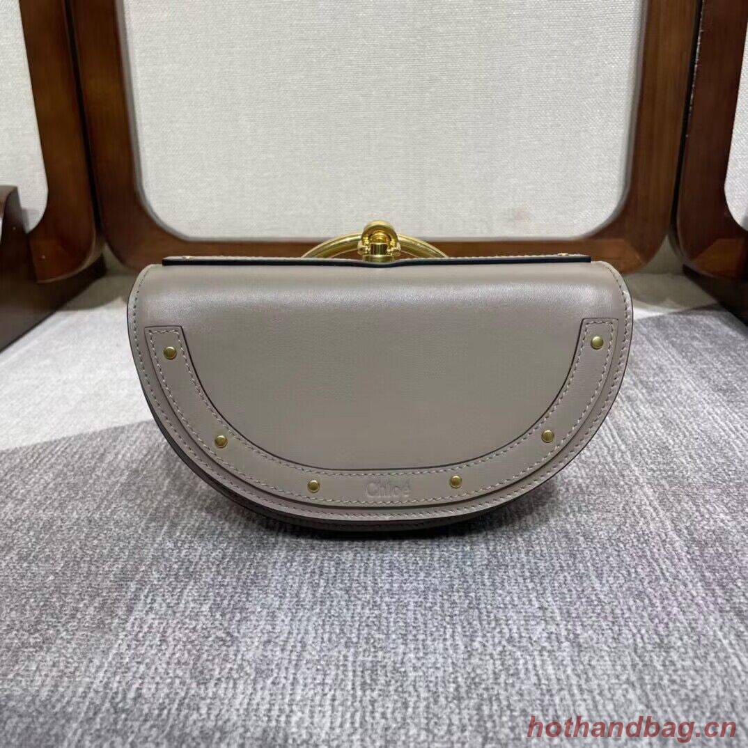 Chloe Nile Bracelet Minaudiere Original Leather 6020 Gray Chloe Nile Bracelet Minaudiere Original Leather 6020 Gray