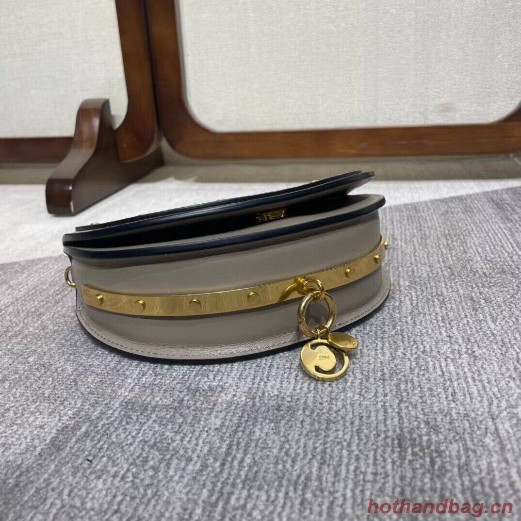Chloe Nile Bracelet Minaudiere Original Leather 6020 Gray Chloe Nile Bracelet Minaudiere Original Leather 6020 Gray