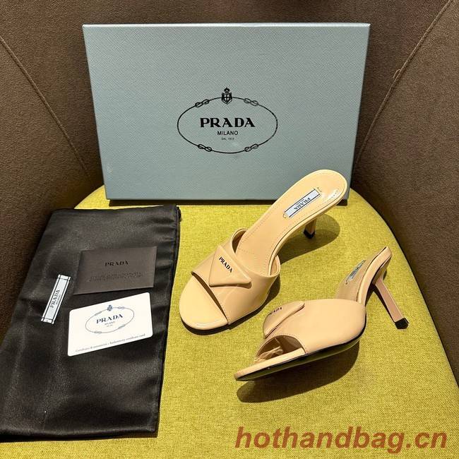 Prada Brushed leather sandals 93510-4