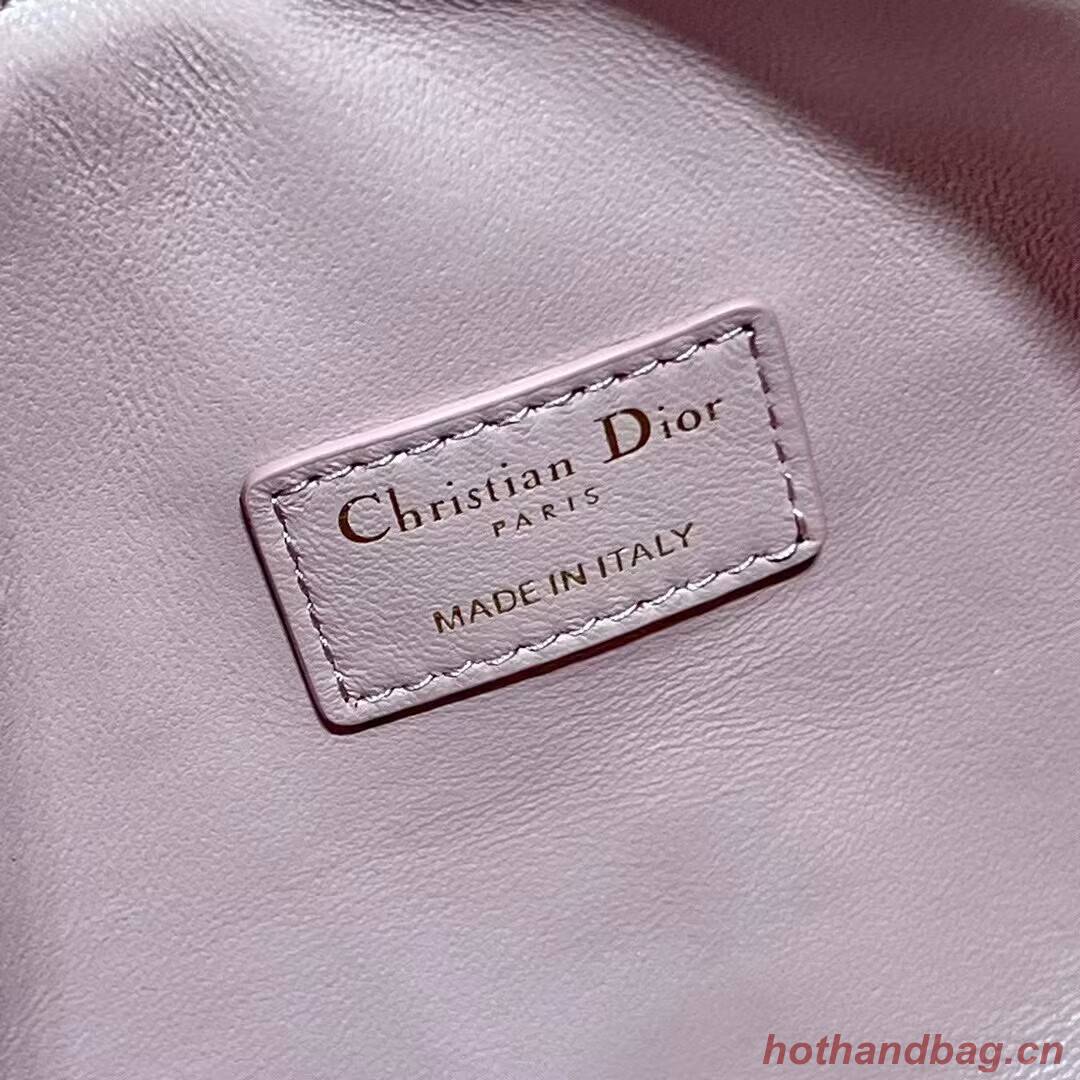 MEDIUM DIORTRAVEL NOMAD POUCH Lambskin S5554O pink MEDIUM DIORTRAVEL NOMAD POUCH Lambskin S5554O pink