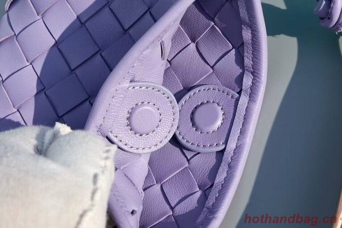 Bottega Veneta Sardine Intrecciato Gold Hardware Handle Bag 744267 Purple Bottega Veneta Sardine Intrecciato Gold Hardware Handle Bag 744267 Purple