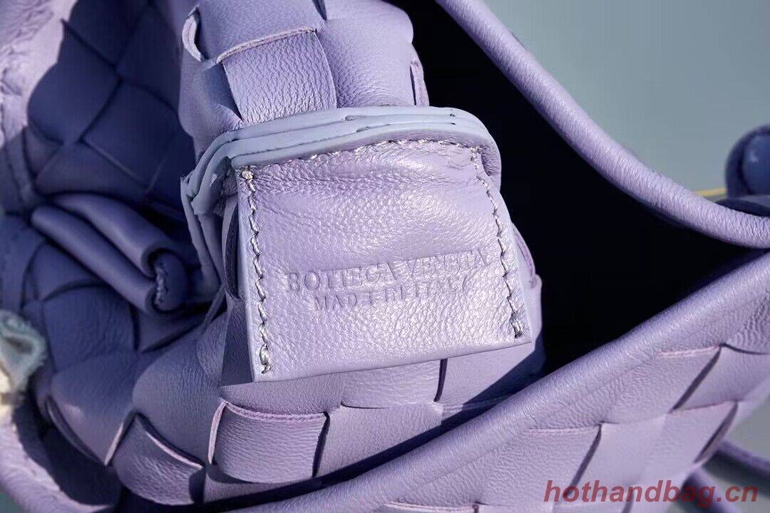 Bottega Veneta Sardine Intrecciato Gold Hardware Handle Bag 744267 Purple Bottega Veneta Sardine Intrecciato Gold Hardware Handle Bag 744267 Purple