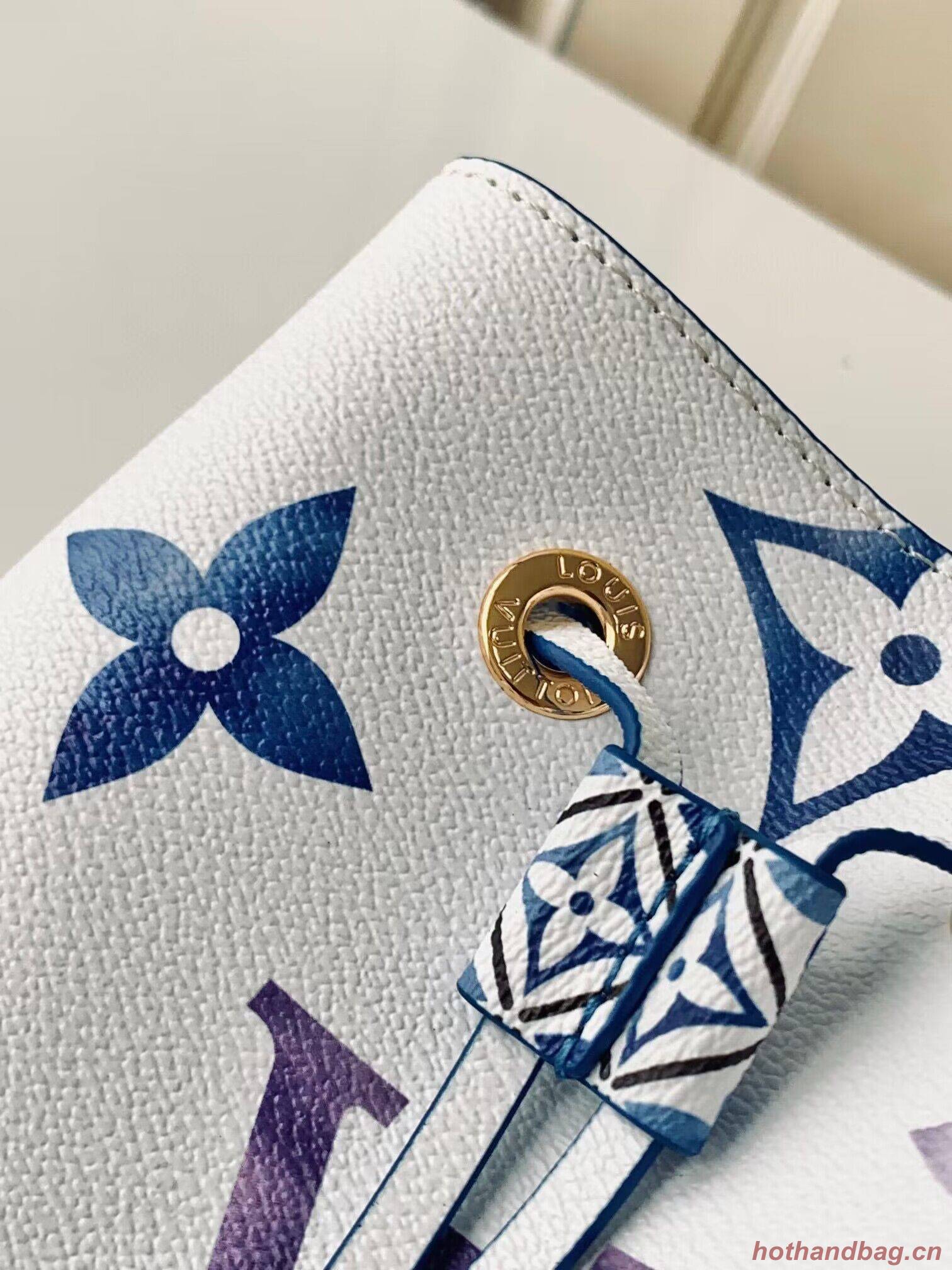 Louis Vuitton Giant Monogram Neonoe BB M22986 Gradient Print Blue Louis Vuitton Giant Monogram Neonoe BB M22986 Gradient Print Blue