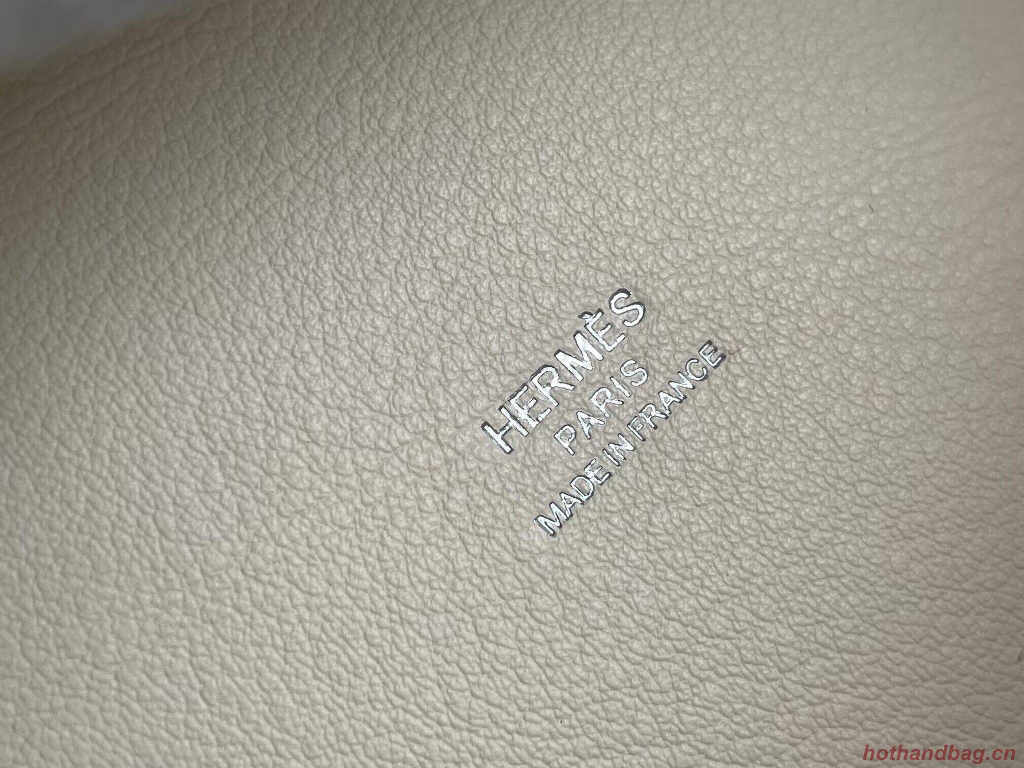 Hermes Mini Picotin 14 Lock Bags Original Swift Leather PL5302 Flower Green Hermes Mini Picotin 14 Lock Bags Original Swift Leather PL5302 Flower Green