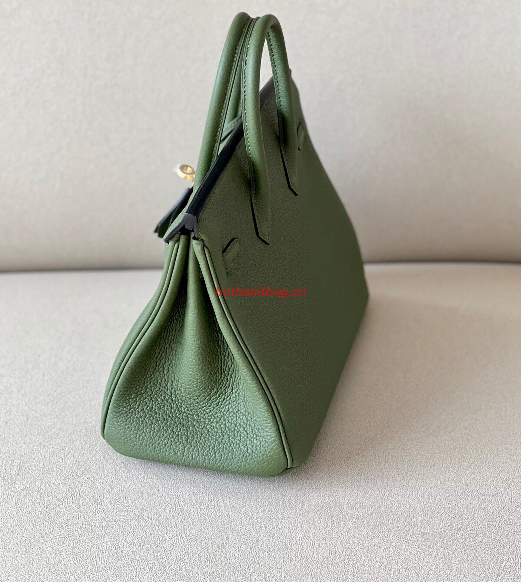 Hermes Birkin 25CM Bag Original Togo Leather 17888 Green Hermes Birkin 25CM Bag Original Togo Leather 17888 Green