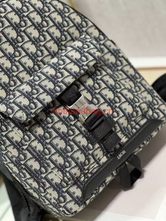 DIOR EXPLORER BACKPACK Beige and Black Dior Oblique Jacquard 1ESBA011YKY DIOR EXPLORER BACKPACK Beige and Black Dior Oblique Jacquard 1ESBA011YKY