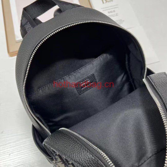 DIOR EXPLORER BACKPACK Beige and Black Dior Oblique Jacquard 1ESBA011YKY DIOR EXPLORER BACKPACK Beige and Black Dior Oblique Jacquard 1ESBA011YKY