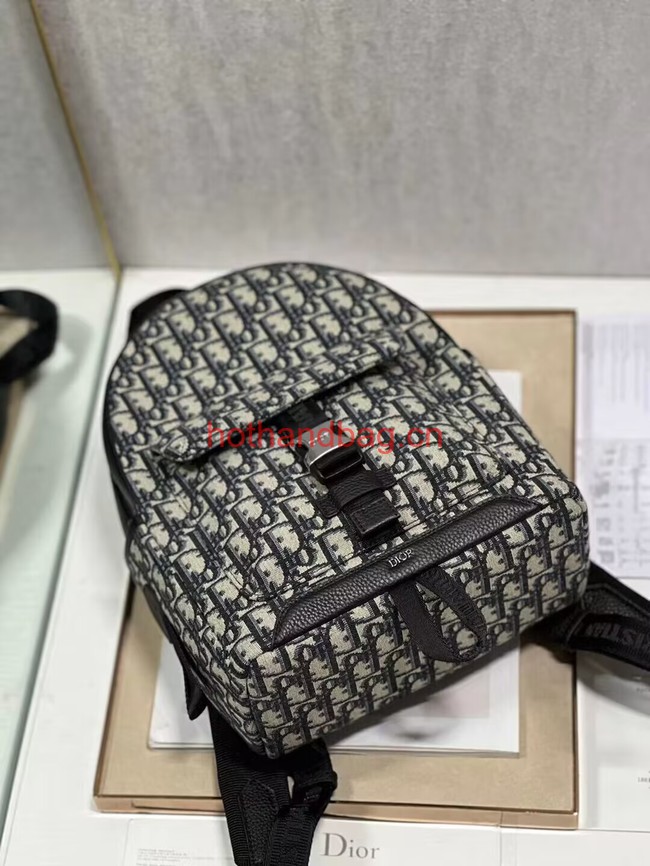DIOR EXPLORER BACKPACK Beige and Black Dior Oblique Jacquard 1ESBA011YKY DIOR EXPLORER BACKPACK Beige and Black Dior Oblique Jacquard 1ESBA011YKY