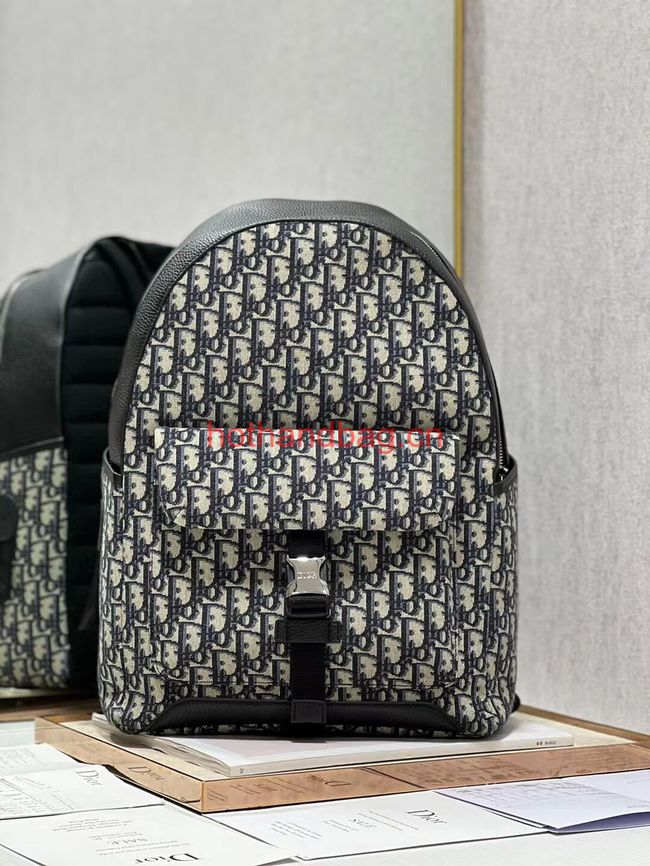 DIOR EXPLORER BACKPACK Beige and Black Dior Oblique Jacquard 1ESBA012YKY DIOR EXPLORER BACKPACK Beige and Black Dior Oblique Jacquard 1ESBA012YKY