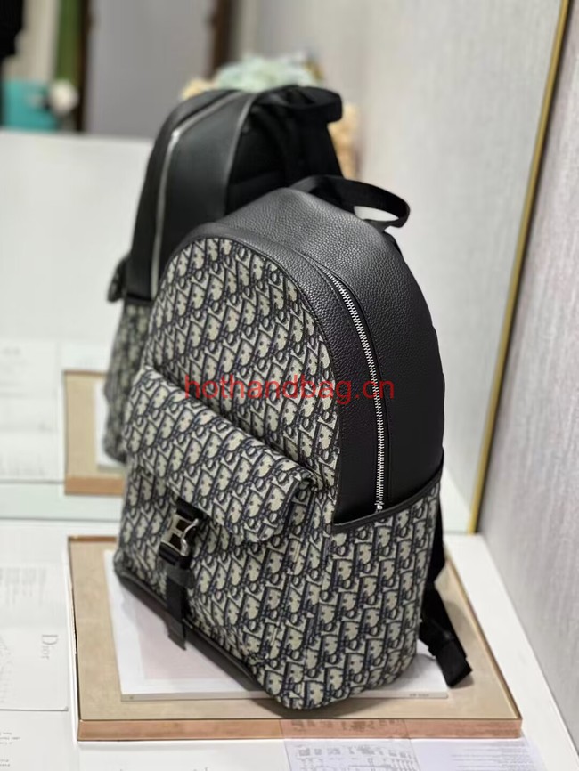 DIOR EXPLORER BACKPACK Beige and Black Dior Oblique Jacquard 1ESBA012YKY DIOR EXPLORER BACKPACK Beige and Black Dior Oblique Jacquard 1ESBA012YKY