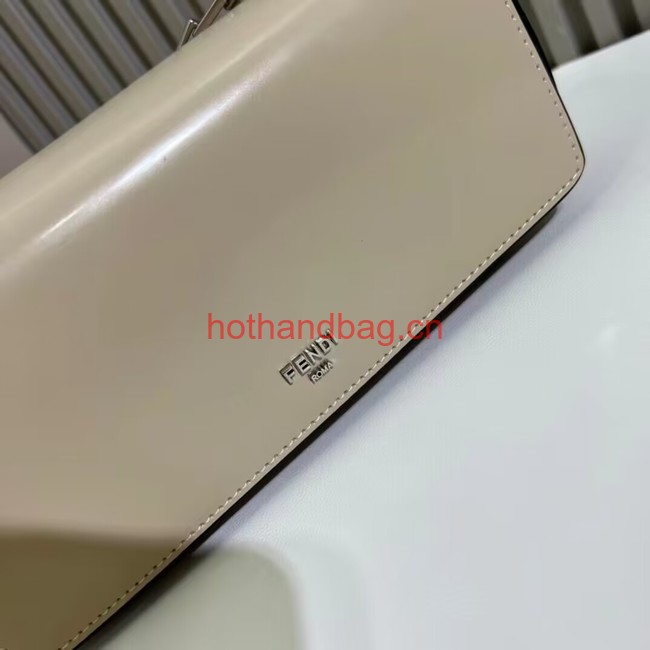 Fendi small smooth leather bag F1090 Apricot Fendi small smooth leather bag F1090 Apricot