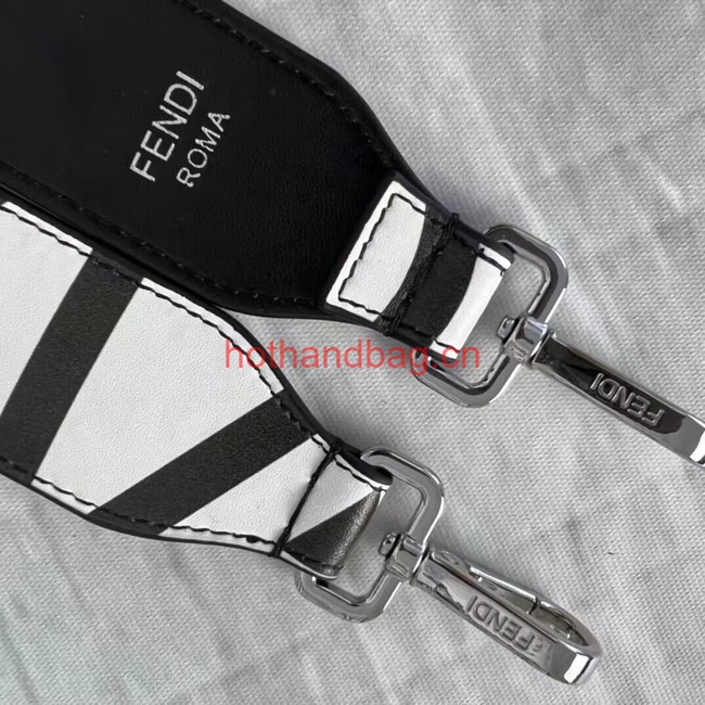 Fendi Sunshine Medium Shopper F1614 black&white Fendi Sunshine Medium Shopper F1614 black&white