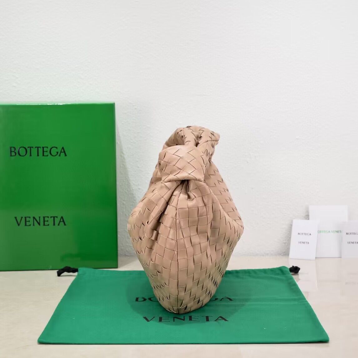 Bottega Veneta Jodie Hobo Bag 600261 Porridge Bottega Veneta Jodie Hobo Bag 600261 Porridge