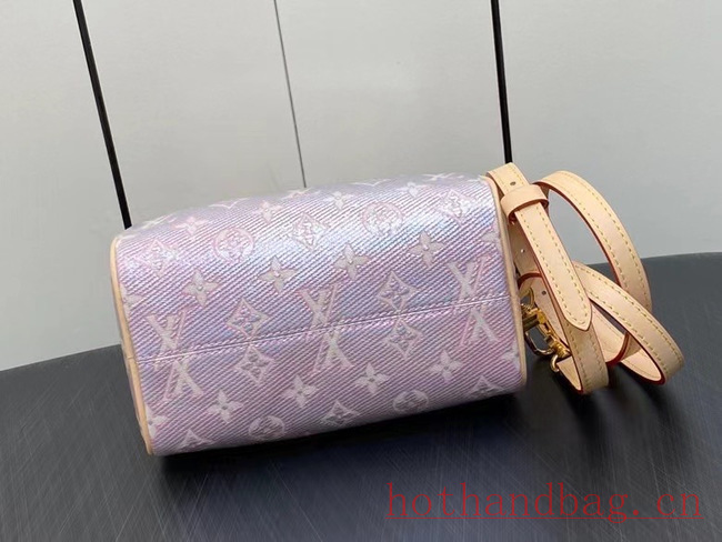Louis Vuitton Speedy Bandouliere 20 M22849 Monoglam Rose Louis Vuitton Speedy Bandouliere 20 M22849 Monoglam Rose