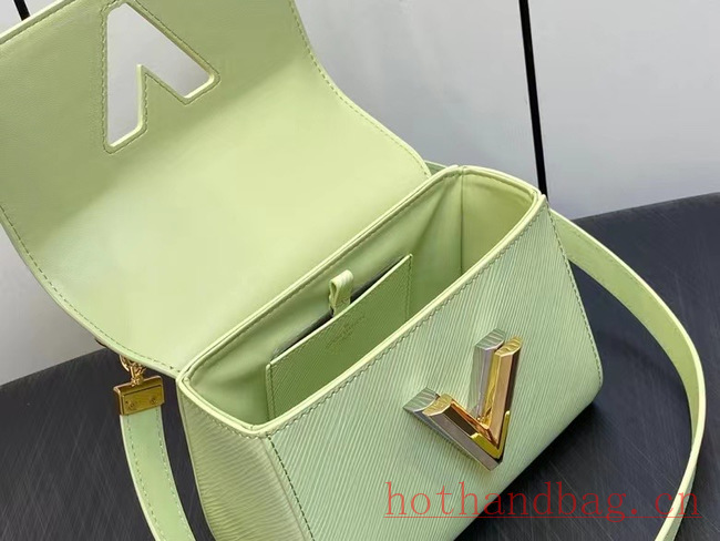 Louis Vuitton Twist PM M22768 Vert Noto Green Louis Vuitton Twist PM M22768 Vert Noto Green