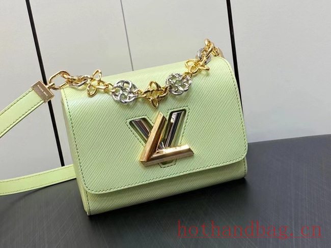 Louis Vuitton Twist PM M22768 Vert Noto Green Louis Vuitton Twist PM M22768 Vert Noto Green