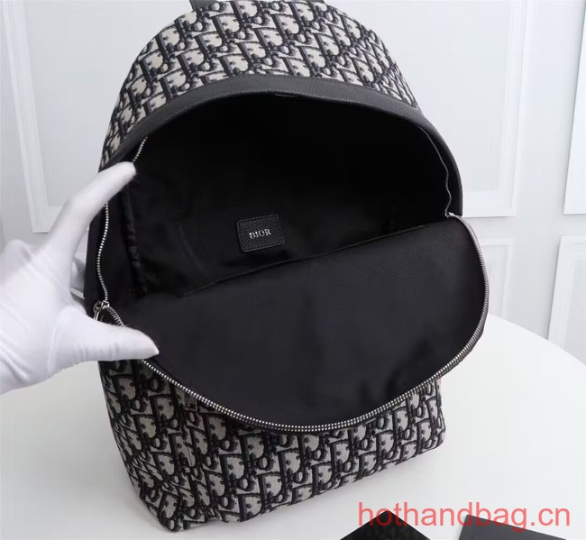 DIOR BACKPACK Beige and Black Dior Oblique Jacquard CM1088-2 DIOR BACKPACK Beige and Black Dior Oblique Jacquard CM1088-2