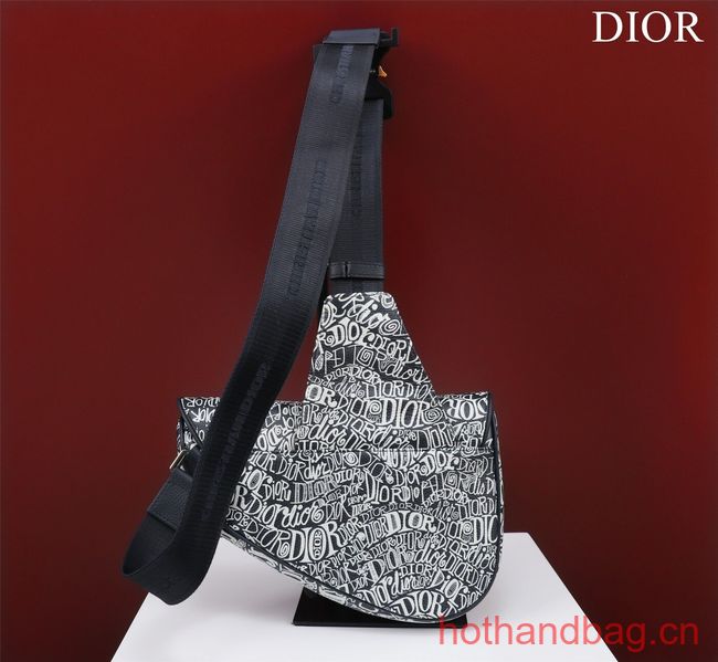 Dior Essentials SADDLE BAG Grained Calfskin 1ADPO093D WHITE Dior Essentials SADDLE BAG Grained Calfskin 1ADPO093D WHITE