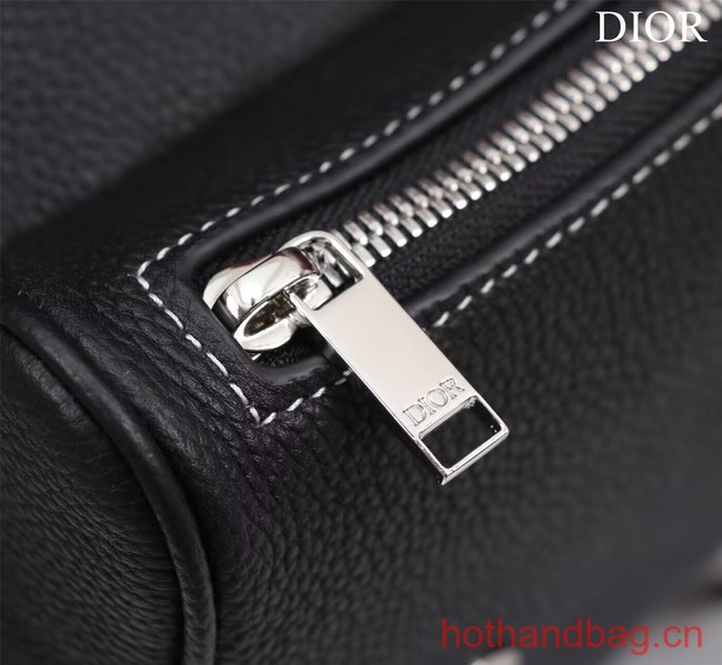 Dior Essentials SADDLE BAG Grained Calfskin 1ADPO093c black Dior Essentials SADDLE BAG Grained Calfskin 1ADPO093c black