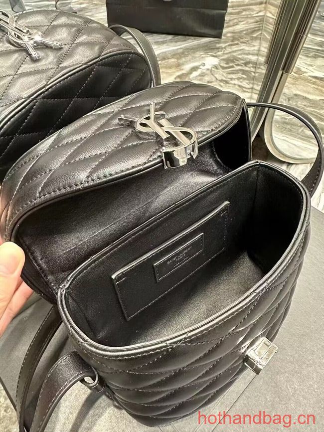 SAINT LAUREN JUNE BOX BAG IN QUILTED LAMBSKIN E910080 black SAINT LAUREN JUNE BOX BAG IN QUILTED LAMBSKIN E910080 black