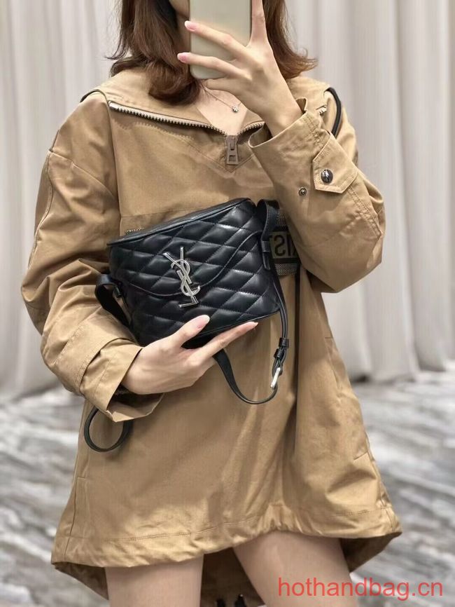 SAINT LAUREN JUNE BOX BAG IN QUILTED LAMBSKIN E910080 black SAINT LAUREN JUNE BOX BAG IN QUILTED LAMBSKIN E910080 black