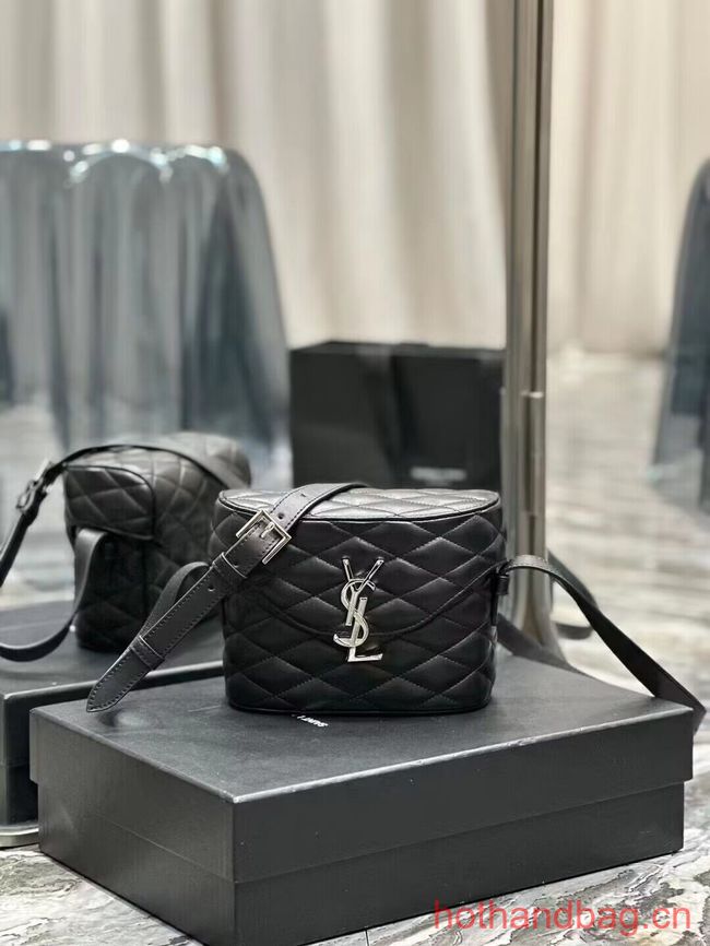 SAINT LAUREN JUNE BOX BAG IN QUILTED LAMBSKIN E910080 black SAINT LAUREN JUNE BOX BAG IN QUILTED LAMBSKIN E910080 black