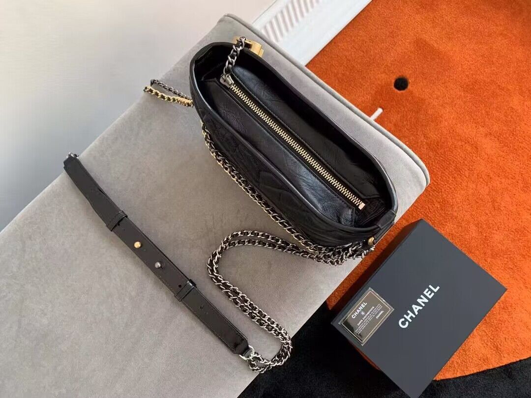 Chanel gabrielle small hobo bag A91810 Black Chanel gabrielle small hobo bag A91810 Black