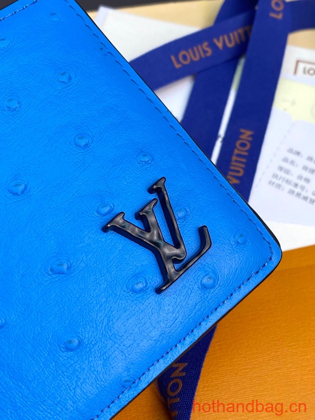 Louis Vuitton Multiple Wallet N82508 blue