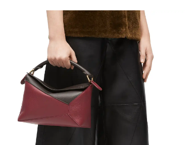 Loewe Classic leather Puzzle bag 47398 Chocolate&Burgundy Loewe Classic leather Puzzle bag 47398 Chocolate&Burgundy