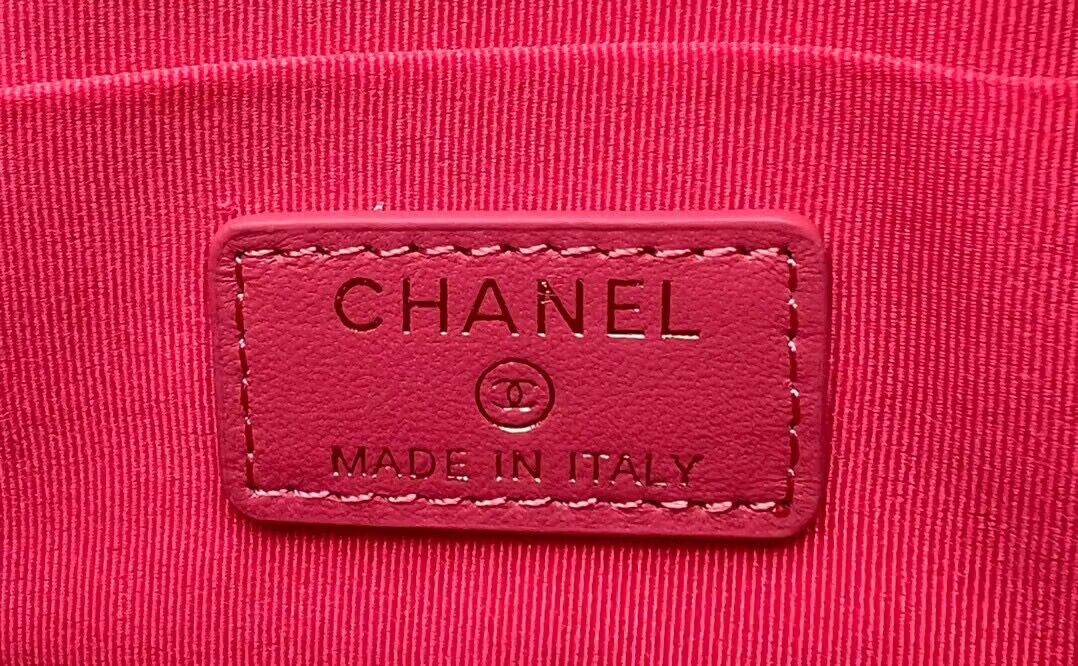 CHANEL 22B Kelly Pearl Top Handle Bag AP3513 Rose CHANEL 22B Kelly Pearl Top Handle Bag AP3513 Rose